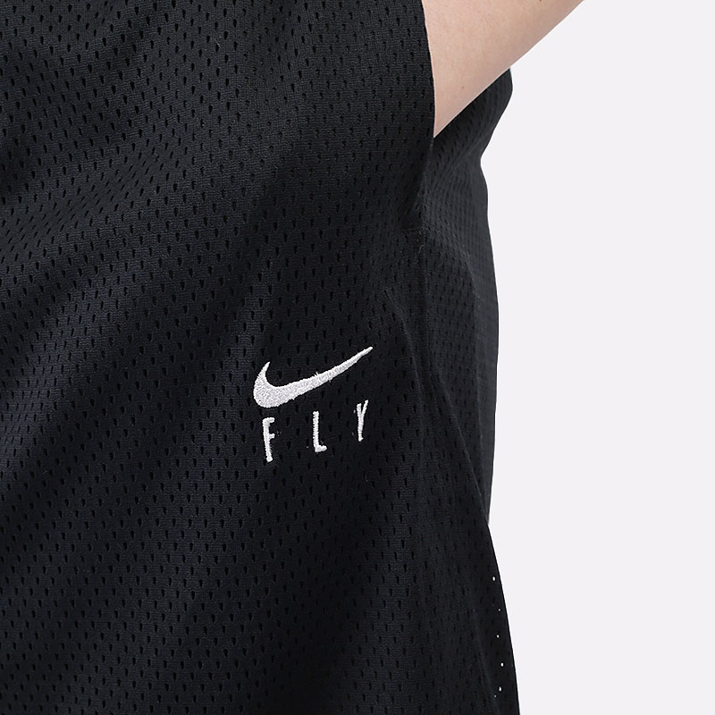 женские черные шорты Nike Fly CU4573-010 - цена, описание, фото 3